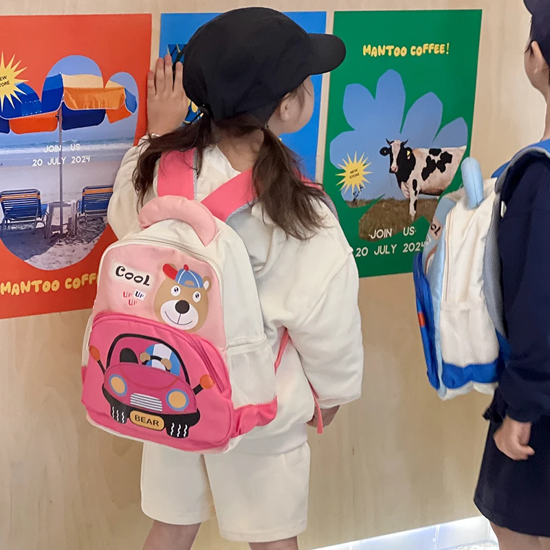 幼儿园儿童书包男童宝宝学生双肩包可爱小女孩外出游轻便研学背包