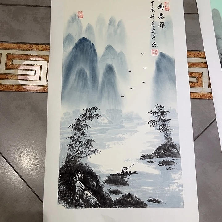 国画精品手绘作品
