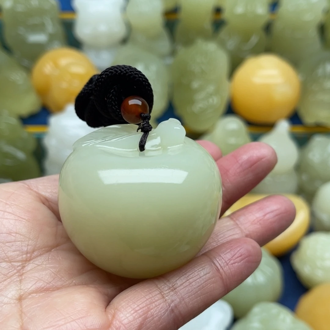 玉天然桌面小摆件