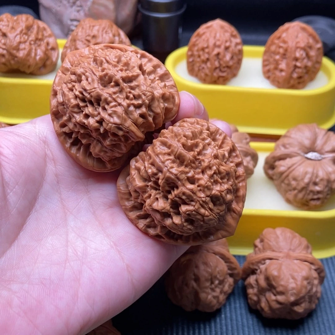 文玩核桃吊坠官帽47