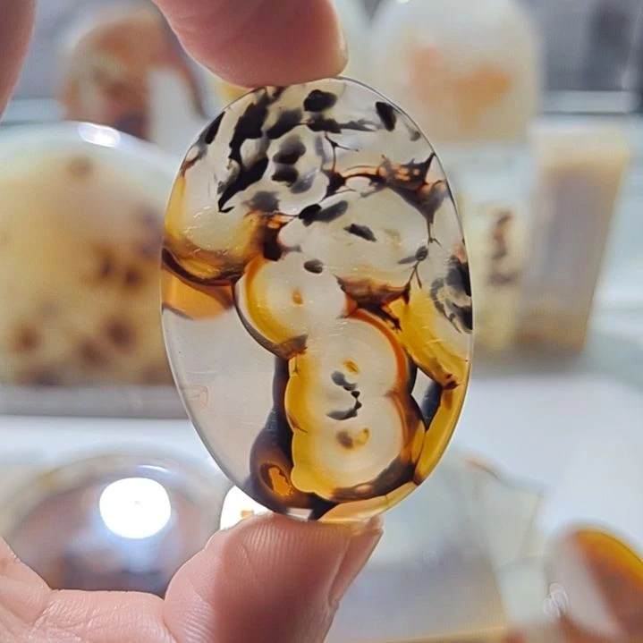 玛瑙/玉髓未镶嵌吊坠(不含链)53号