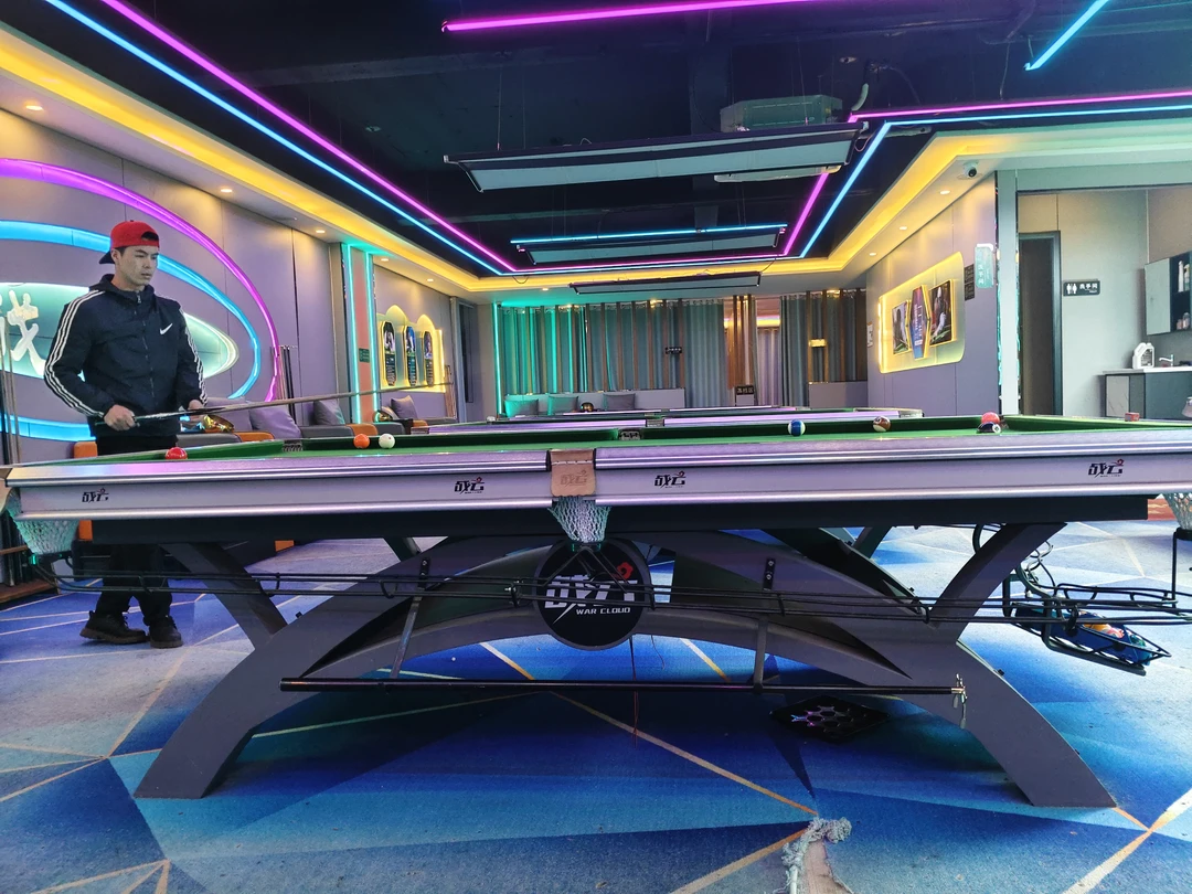 比赛标准型家用成人中式黑八台球桌球房球厅商用