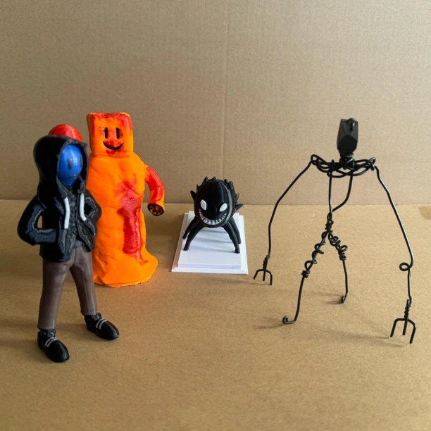 后室享乐战争扫兴客手办幸存者无聊罐子现货后室怪物手办