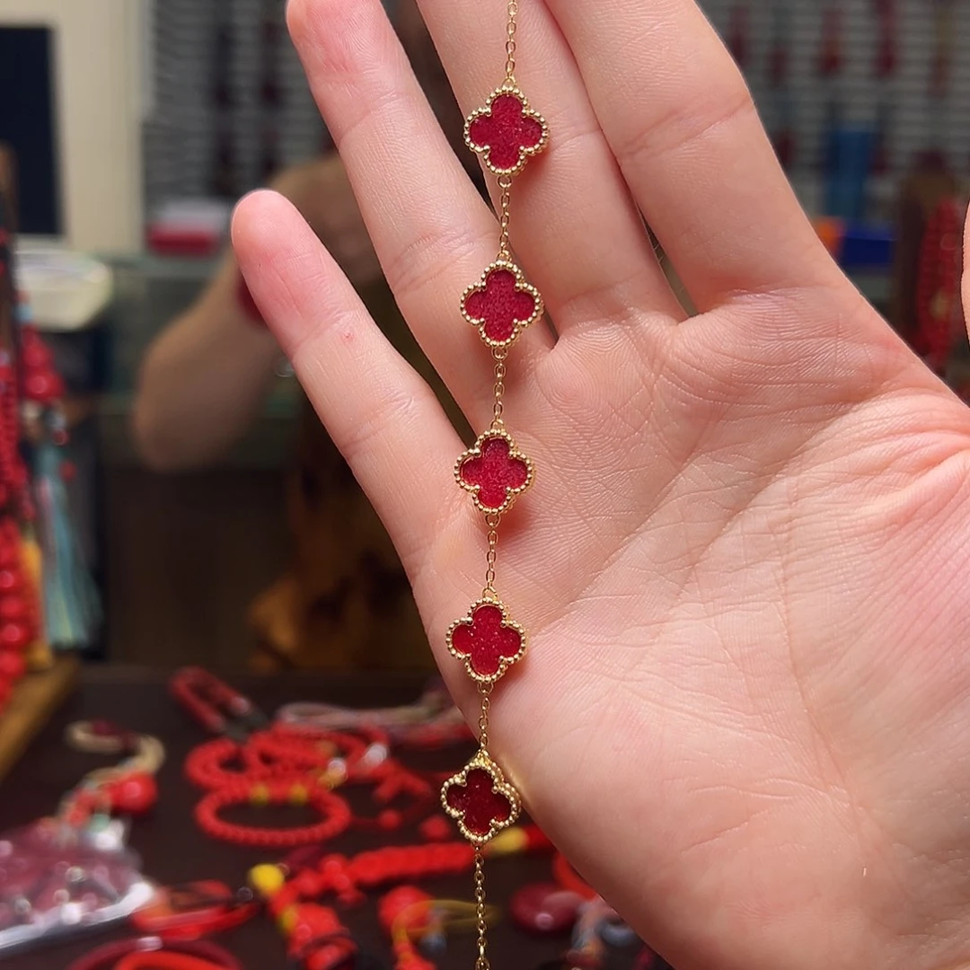 天然辰砂朱砂手链