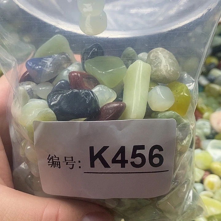 岫玉鱼缸石未镶嵌