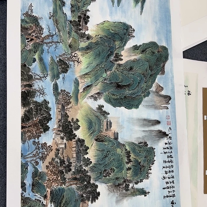 国画纯手绘作品图