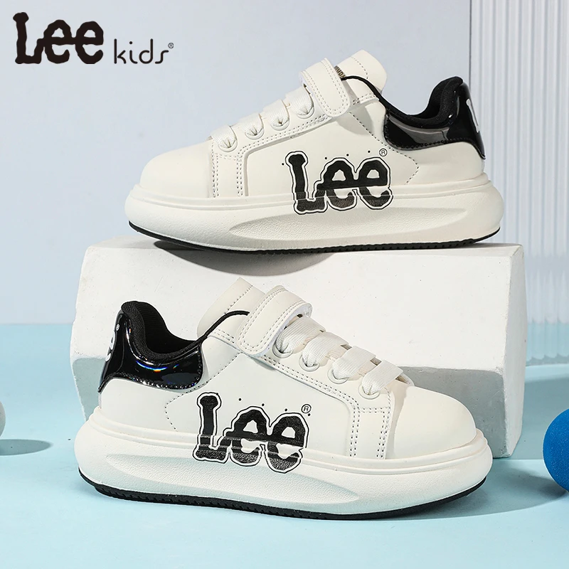 Leekids秋季男童板鞋防滑透气休闲减震时尚百搭春秋男宝宝鞋子