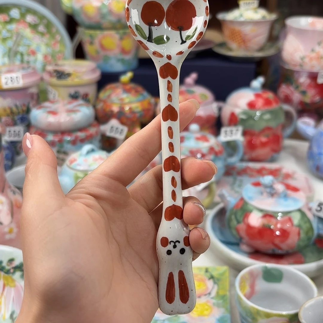 景德镇手绘高温釉下彩陶瓷茶具