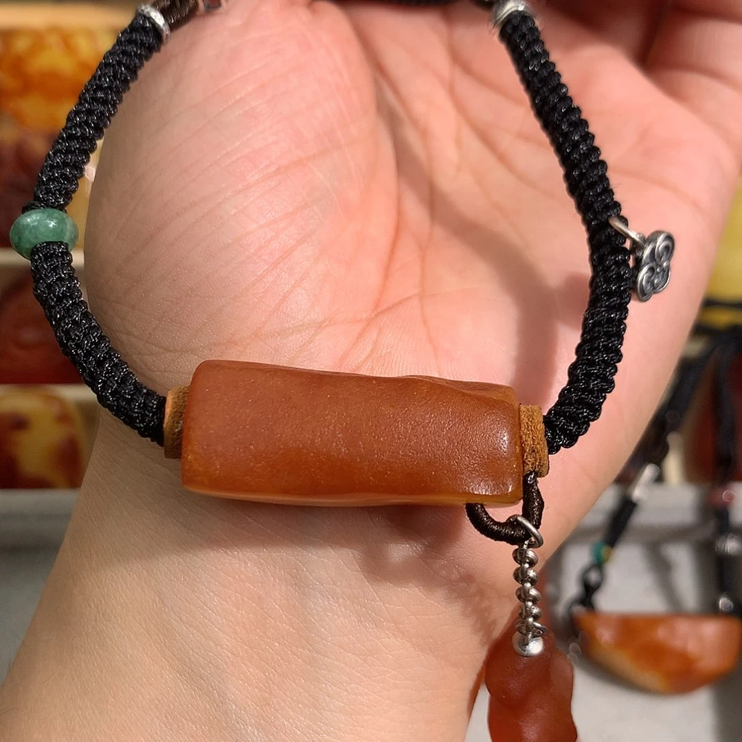 蜜蜡裸石未镶嵌你