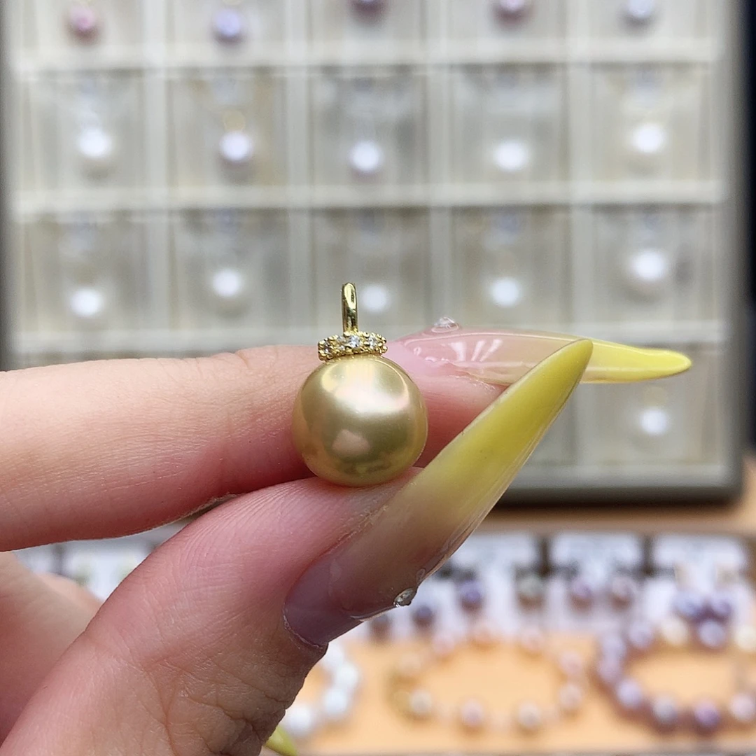 淡水珍珠合金项链