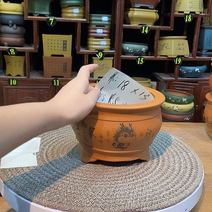 花盆紫砂紫砂花盆
