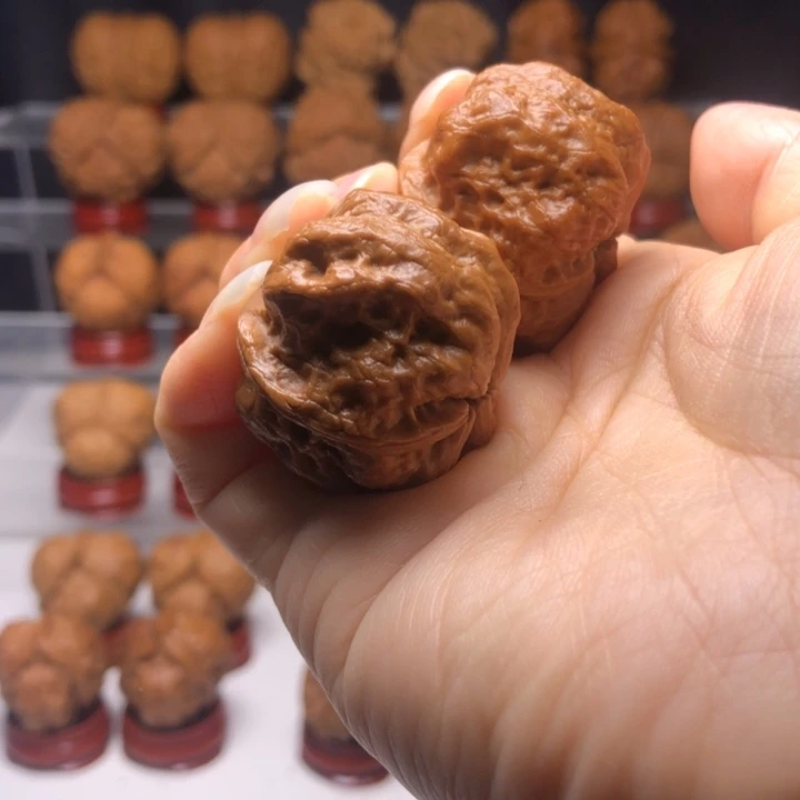 桃核吊坠5玉龙小金蟾