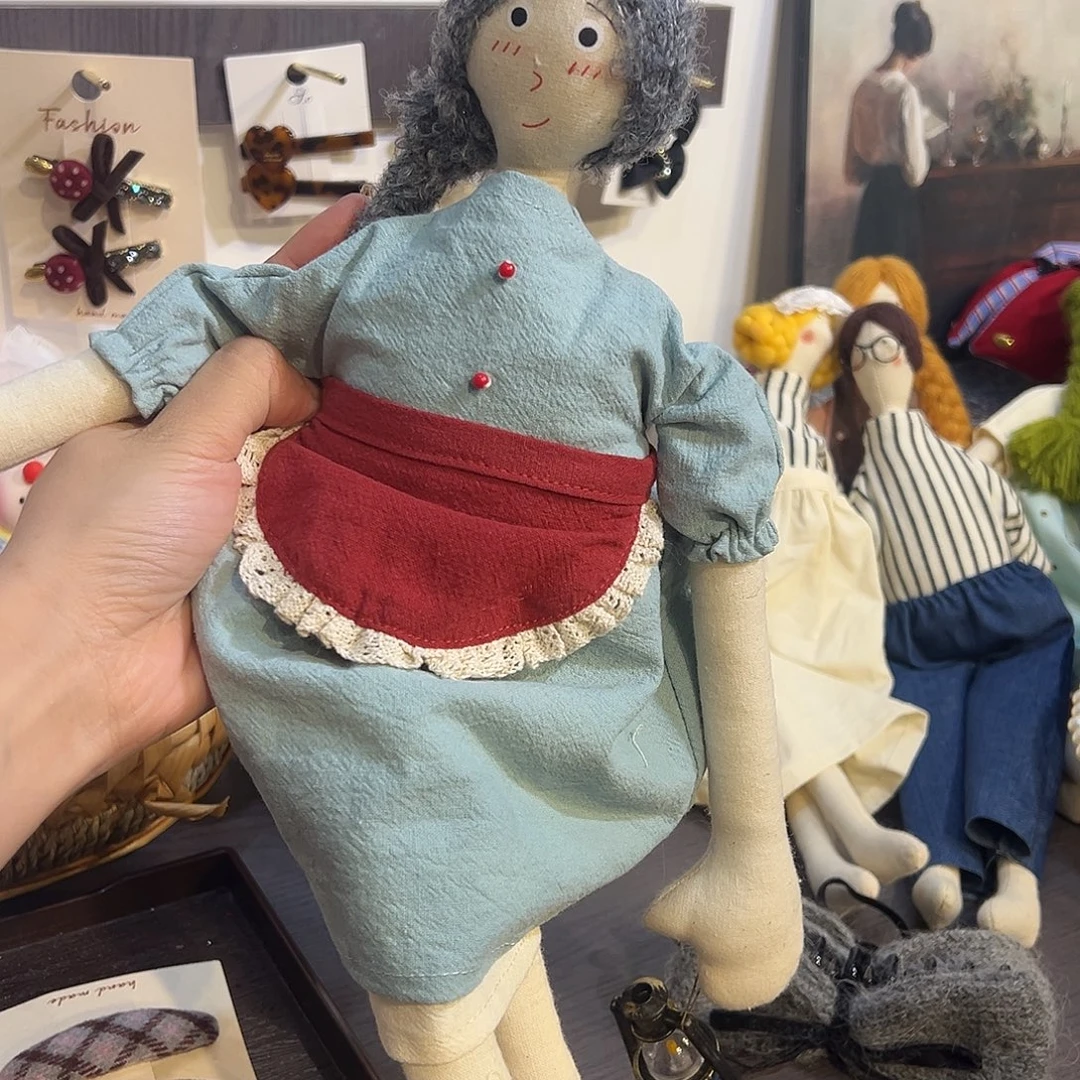 布艺棉麻棉花娃娃