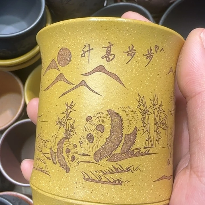 茶杯紫砂全手工制作工艺