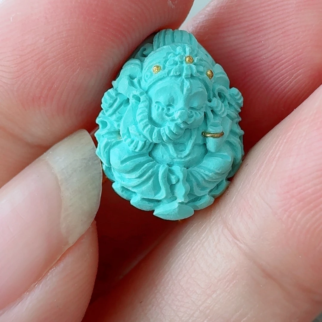 未镶嵌绿松石珠宝奇石