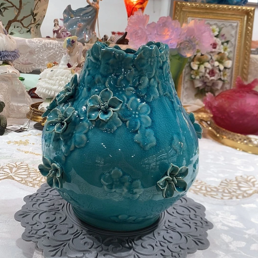 摆件0033福利出口高温瓷花瓶