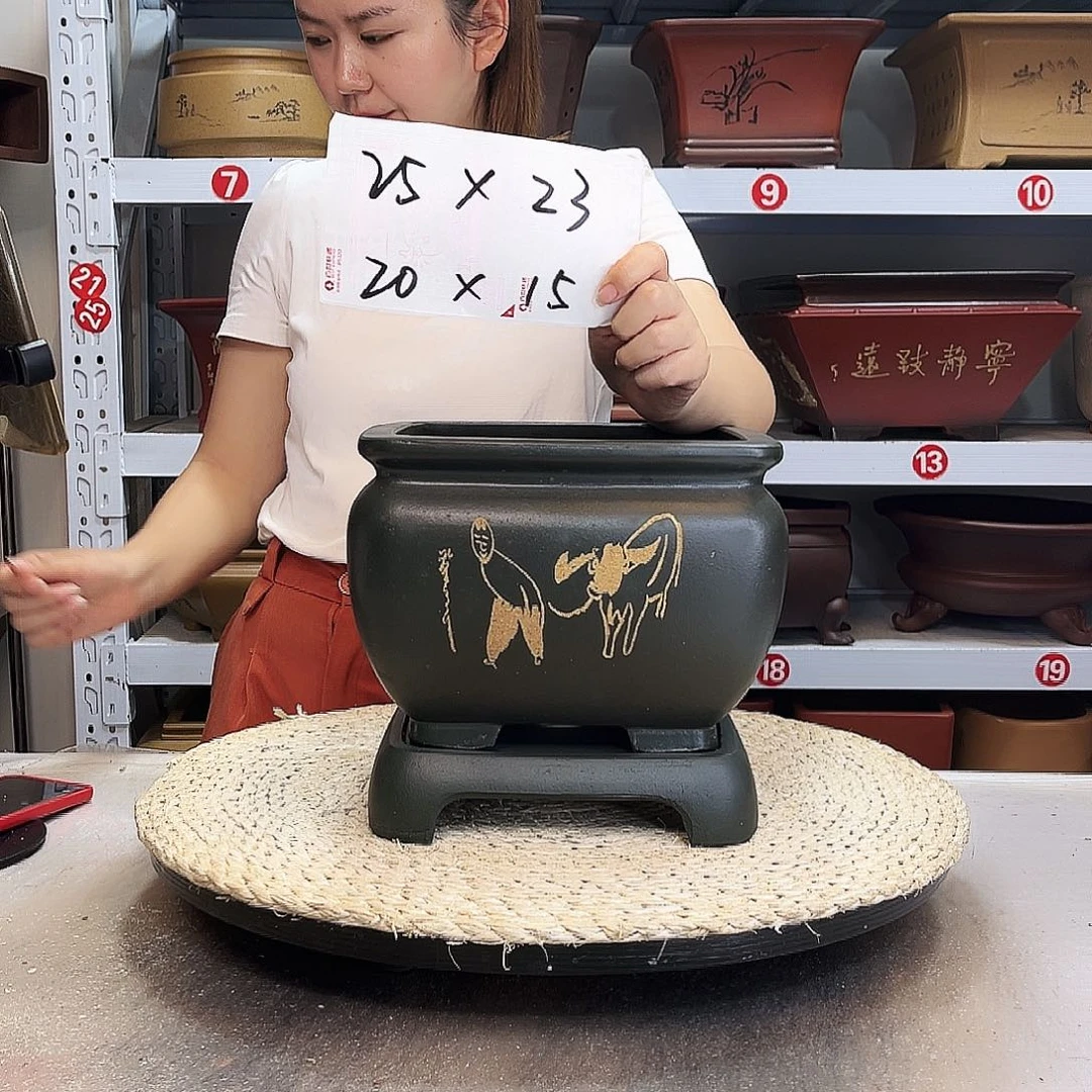 花盆紫砂紫砂花盆