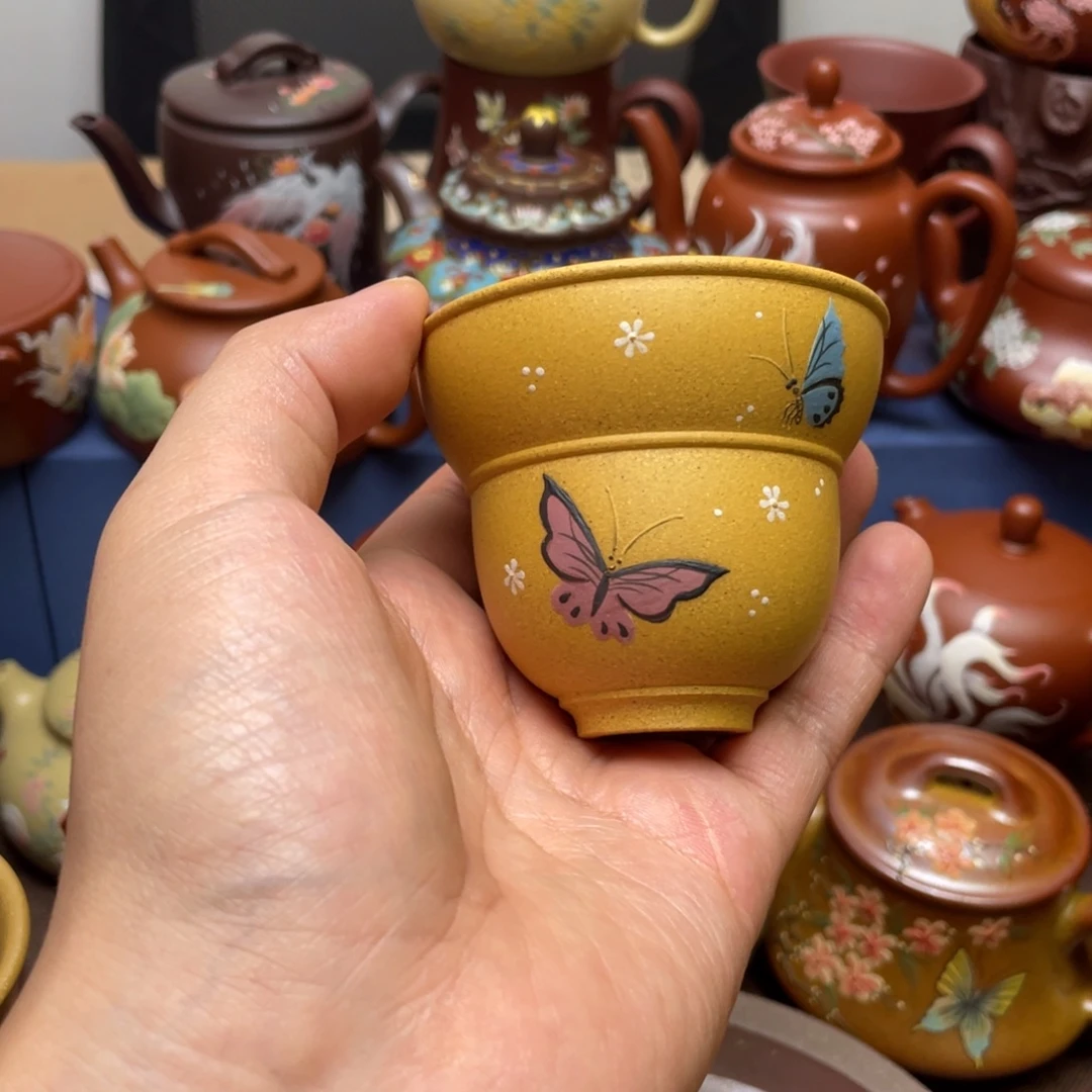 茶杯紫砂紫砂主人杯100cc