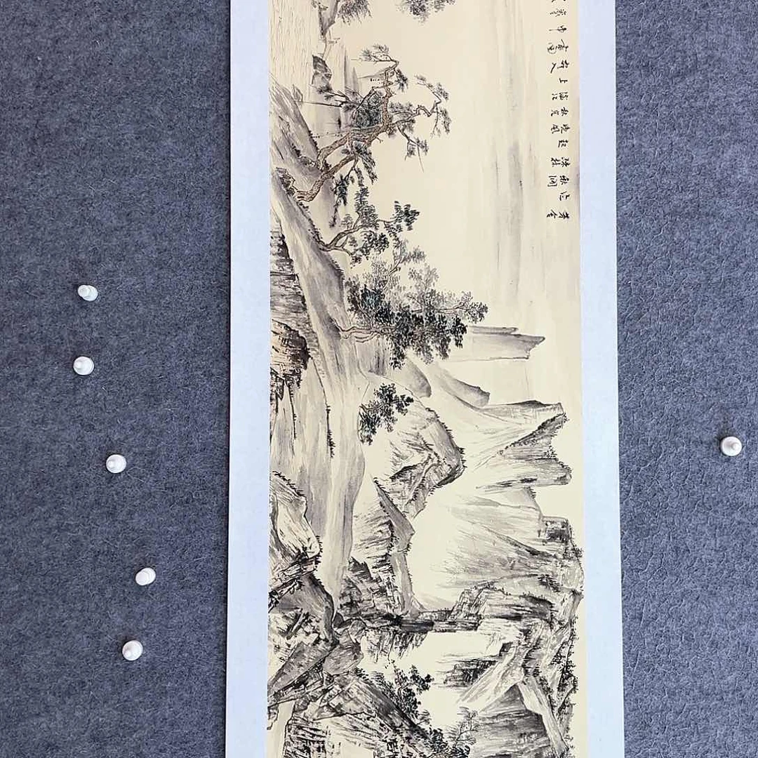 国画大写意地展现出来