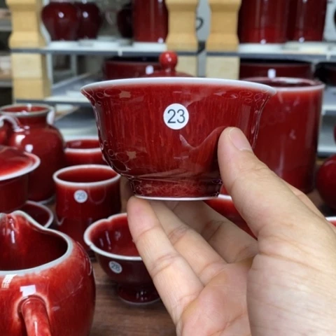 【闪购商品】景德镇名陶坊原矿郎红