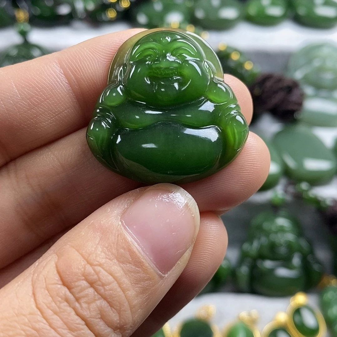 和田玉（碧玉）未镶嵌颈饰
