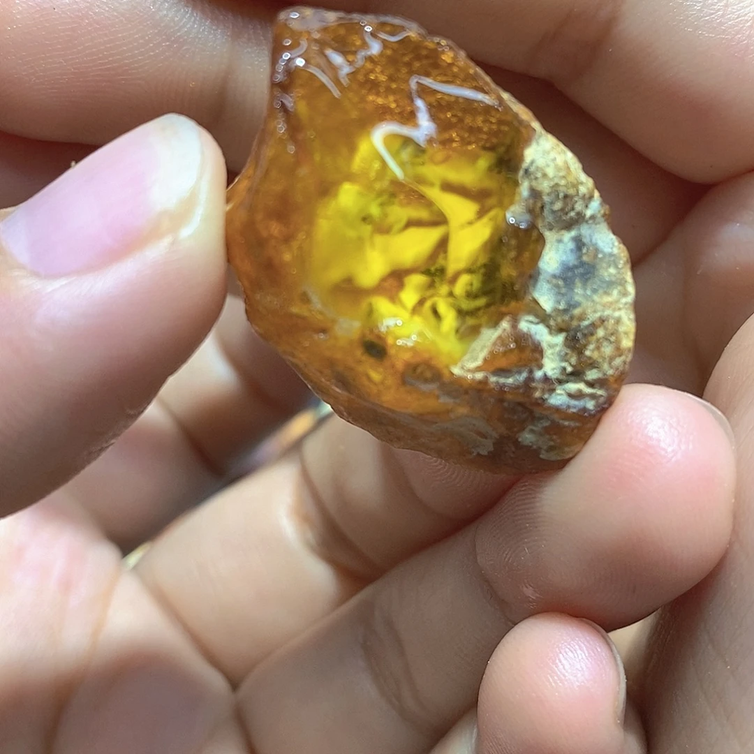 定制琥珀蜜蜡原石