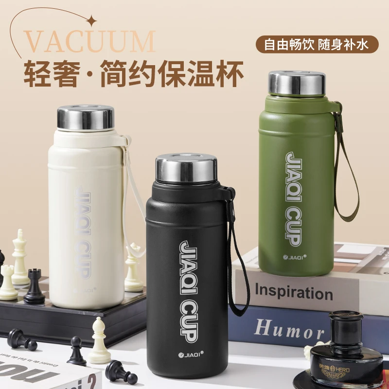 佳琪保温杯防锈茶水分离保温真空双层温水壶家用学生便携