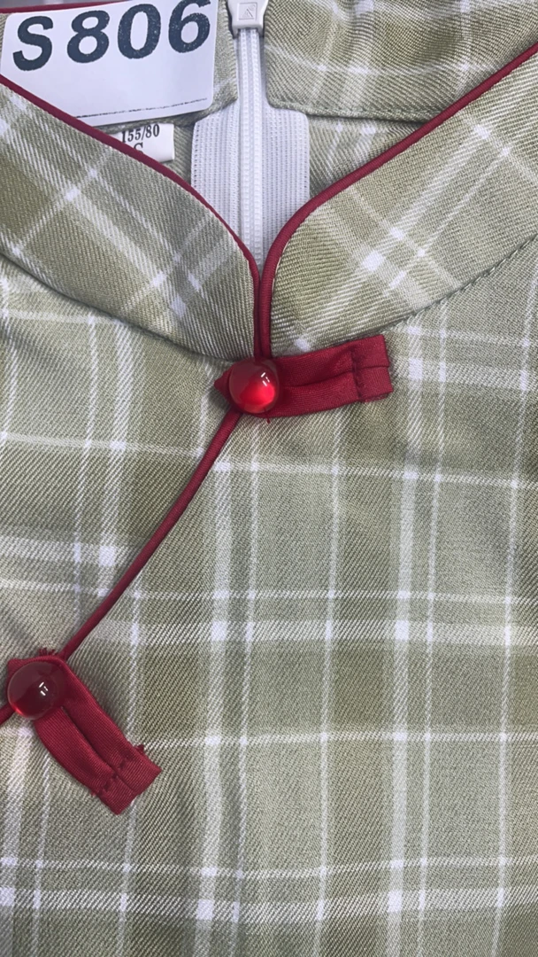 -806-瑕-------改良款旗袍