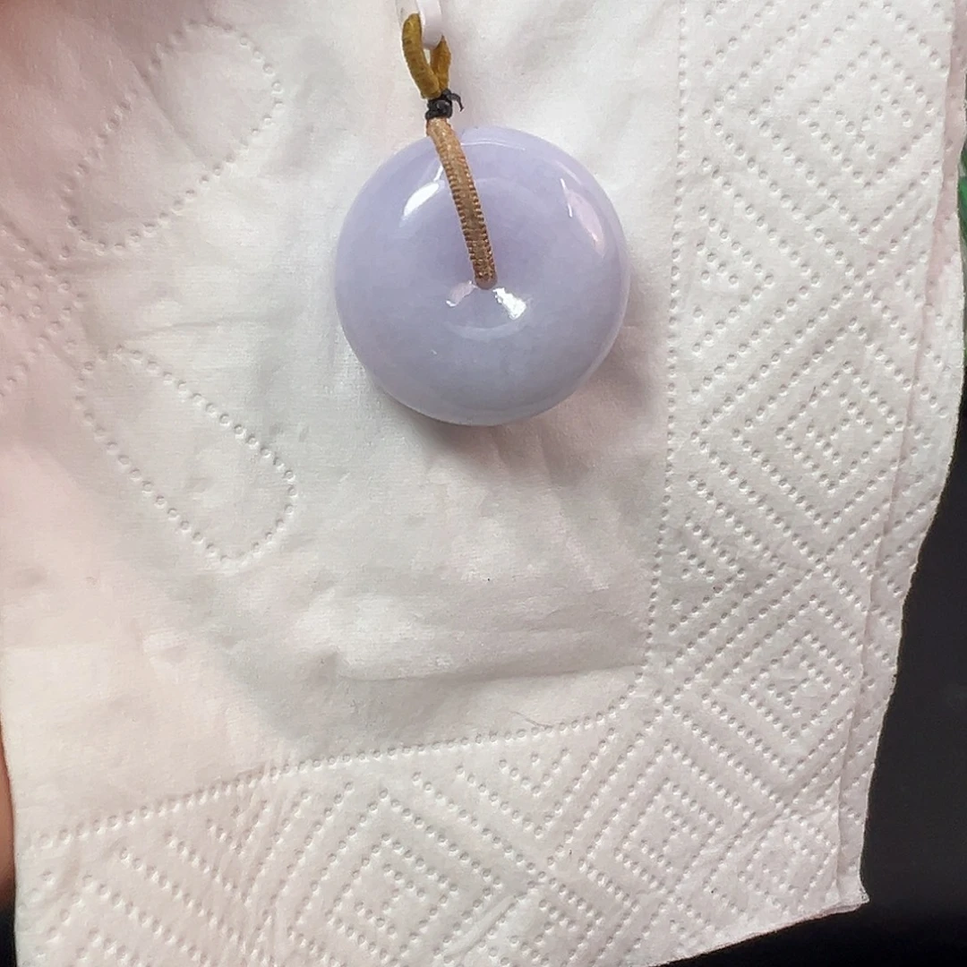翡翠未镶嵌手镯平安扣