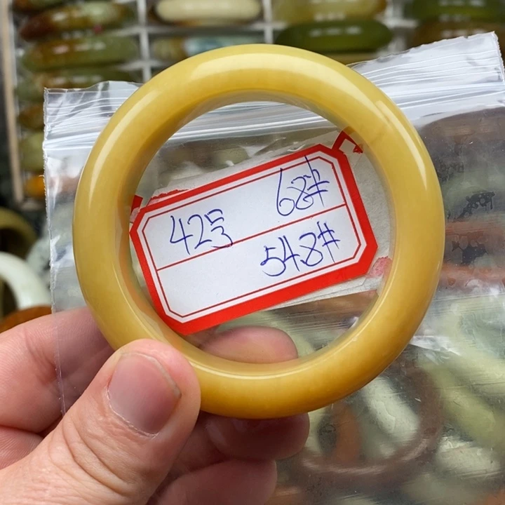 未镶嵌蛇纹石玉手绳