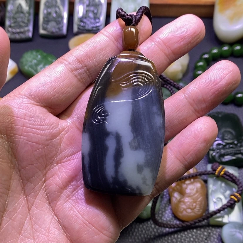 【闪购商品】未镶嵌和田玉挂件荣**安
