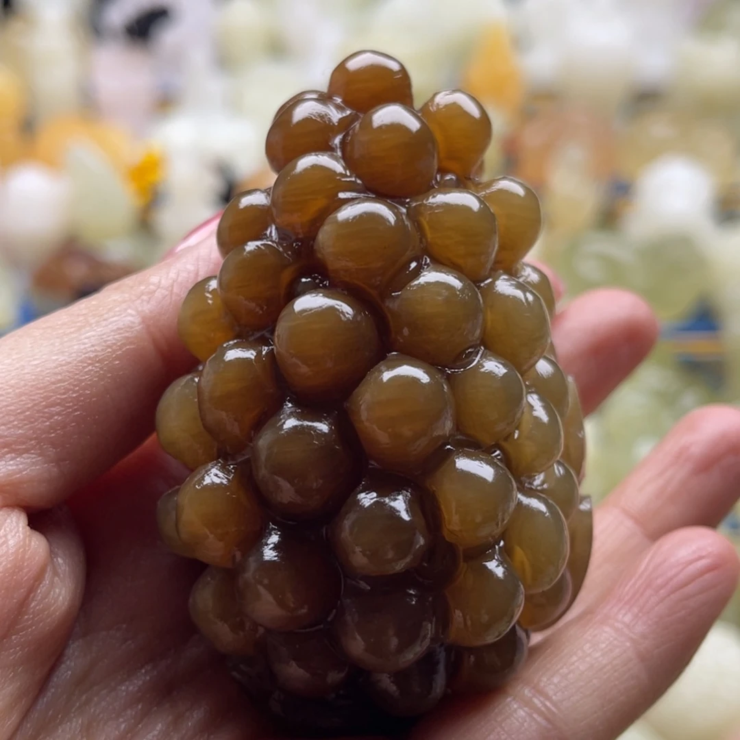 玉天然桌面小摆件