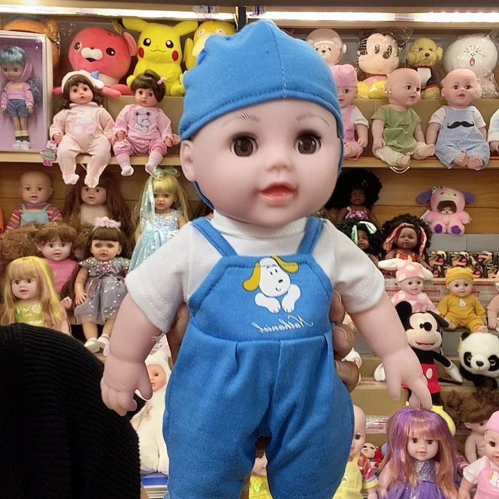 塑料软搪胶娃娃玩具儿童