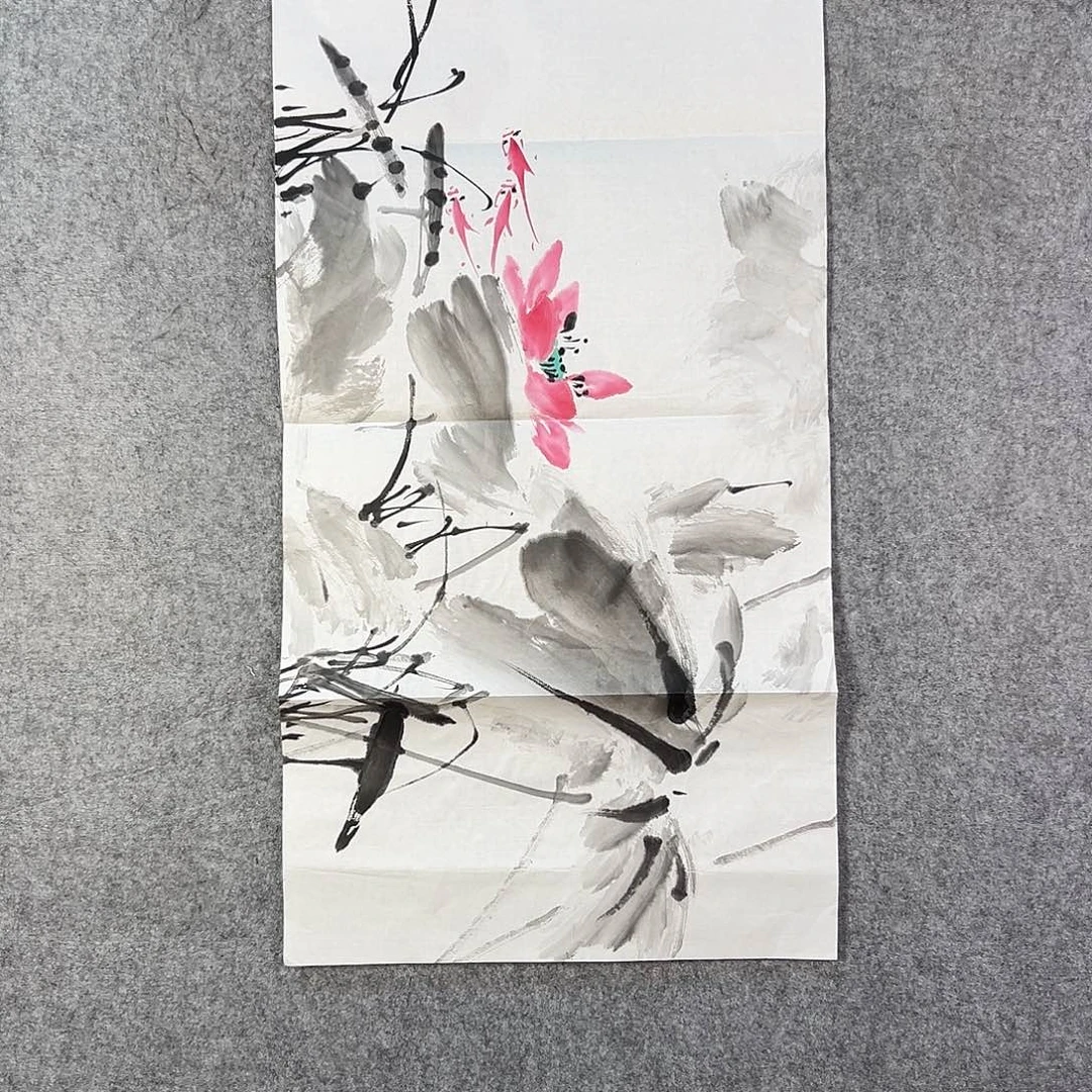 国画567 花鸟在树丛的顶端鸣叫叫声响