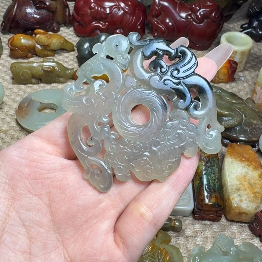 吊坠白玉菩提挂件