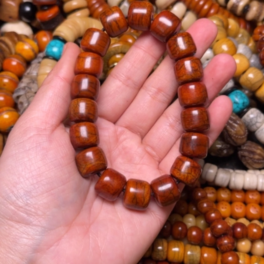 【闪购商品】牛骨手串/手链牛骨14×12×18颗