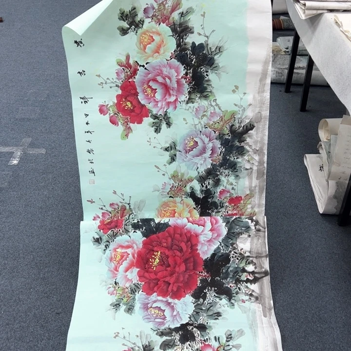 国画纯手绘作品欣赏图