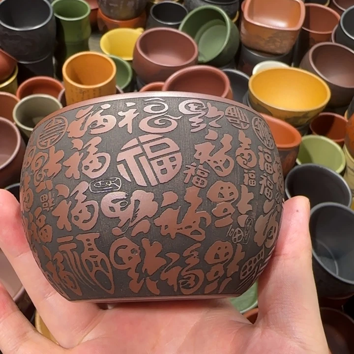 茶杯紫砂全手工紫砂