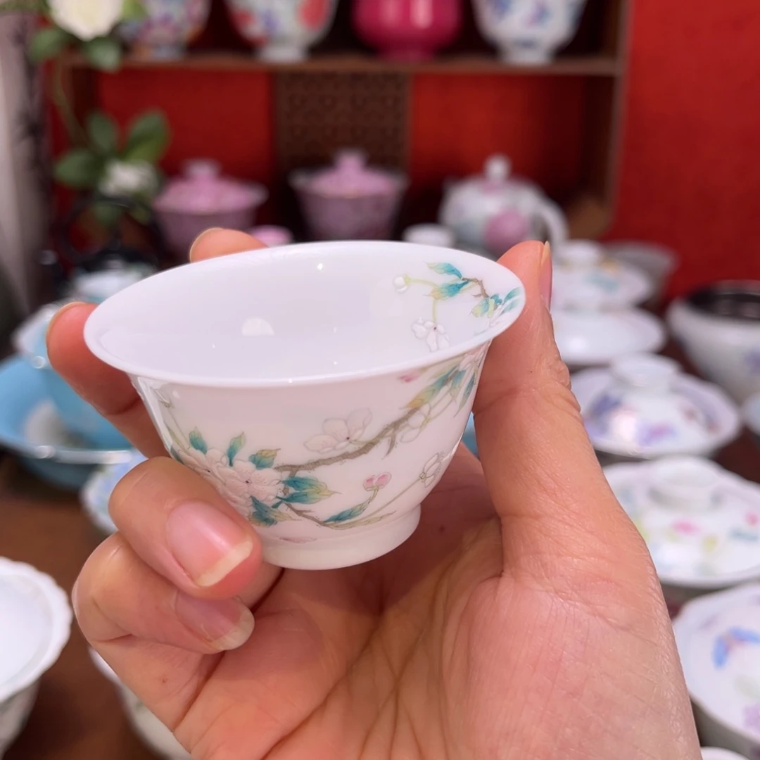 景德镇纯手绘陶瓷茶具