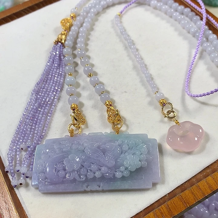 翡翠未镶嵌颈饰翡翠吊坠