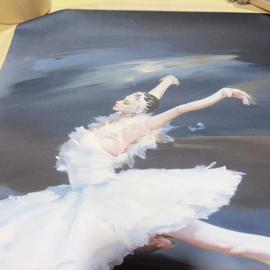 绘画a*a屏风框画茶空间设计