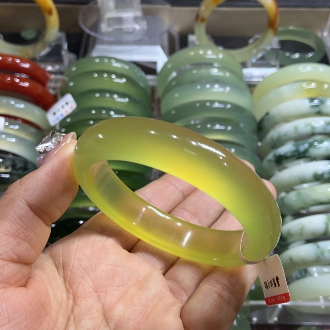 岫玉未镶嵌手镯59