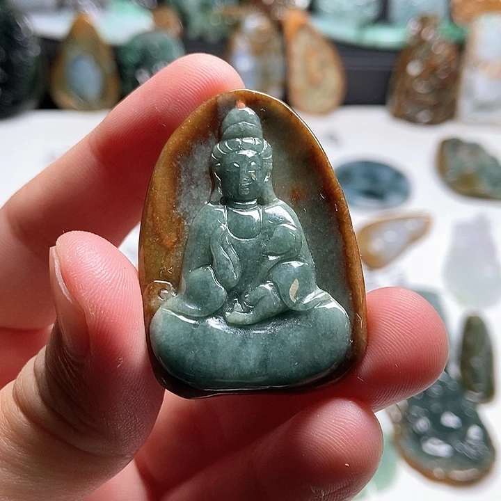 翡翠未镶嵌颈饰翡翠a货