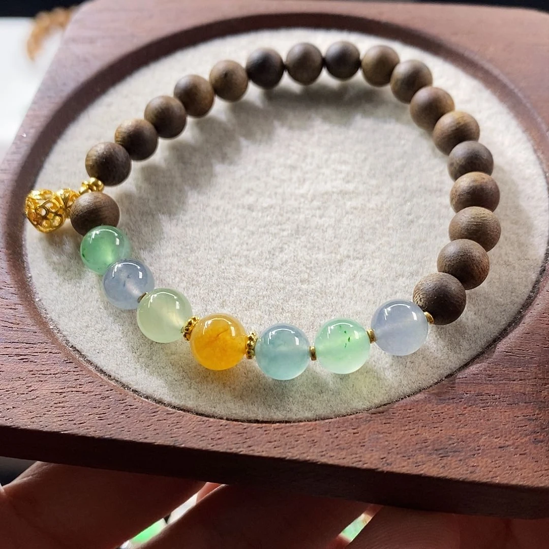 散珠翡翠特价多宝手串
