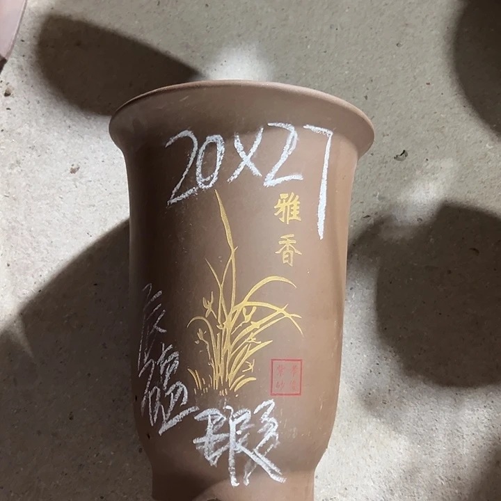 紫砂花盆宜兴紫砂花盆