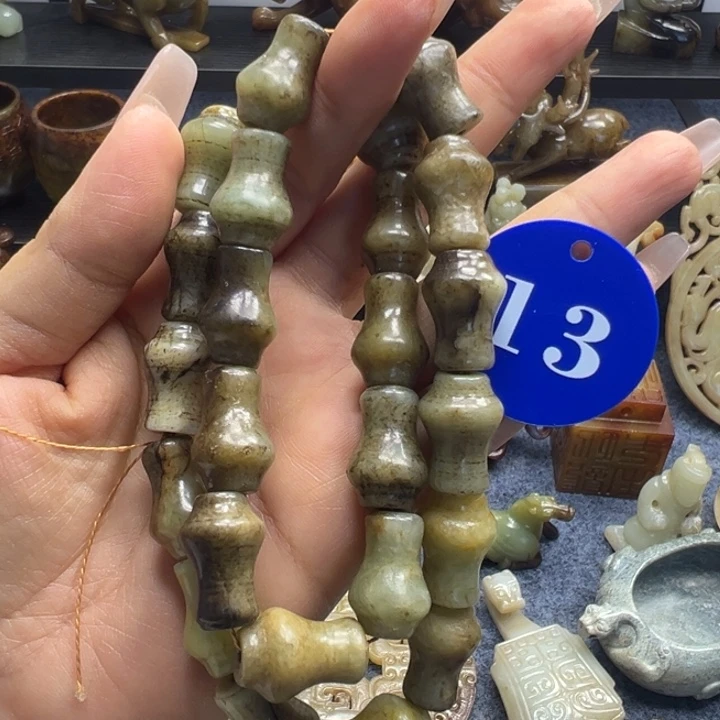 和田玉（青玉）未镶嵌车挂