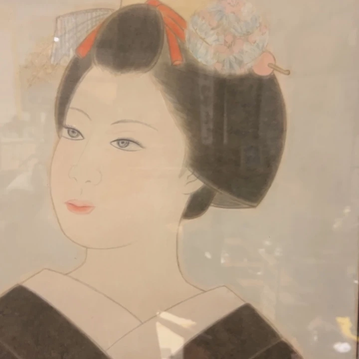 卡纸中古工艺品摆件