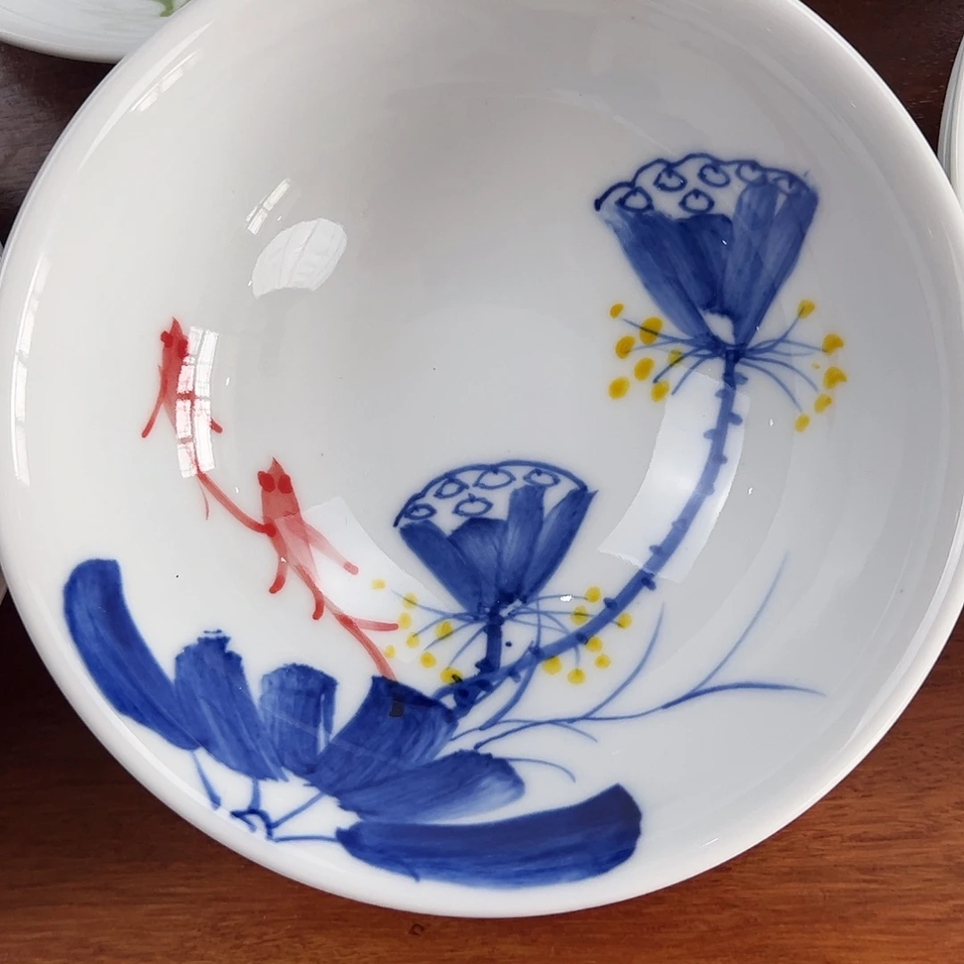 瓷片靖***景德镇陶瓷手工手绘制作