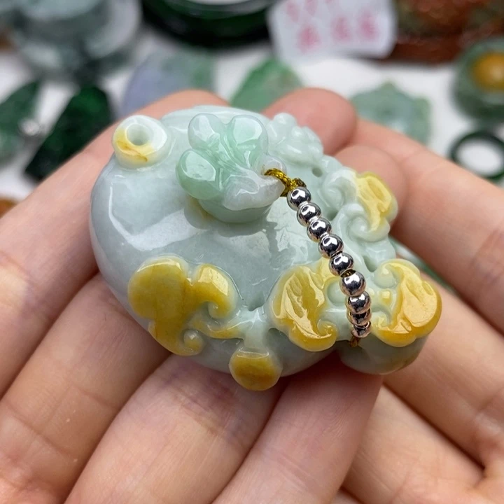 颈饰未镶嵌翡翠薄*糖