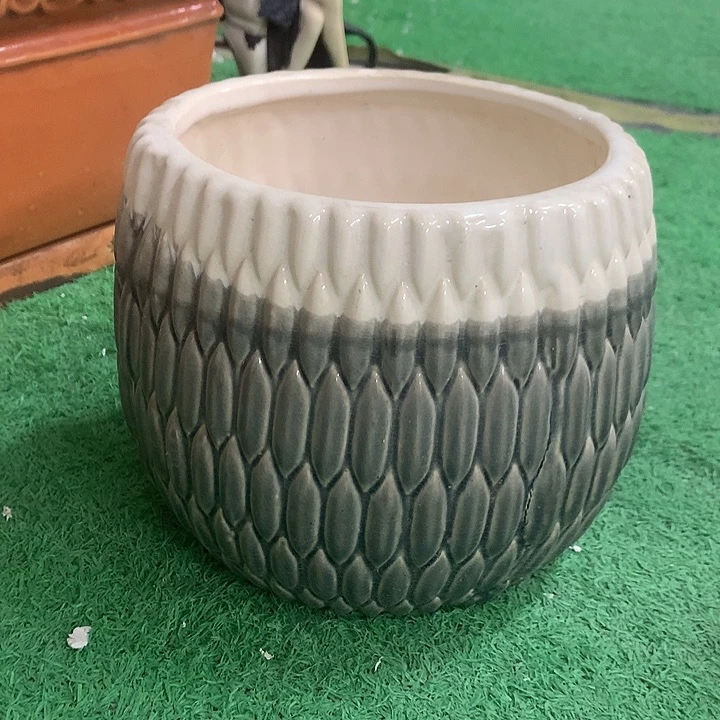 红陶高17宽19口15微瑕